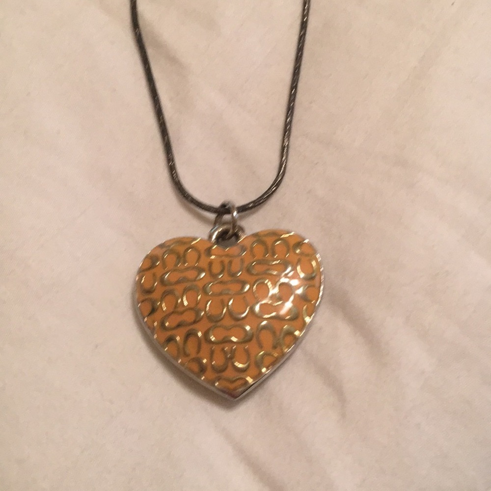 Coach necklace! Reversible 🤗